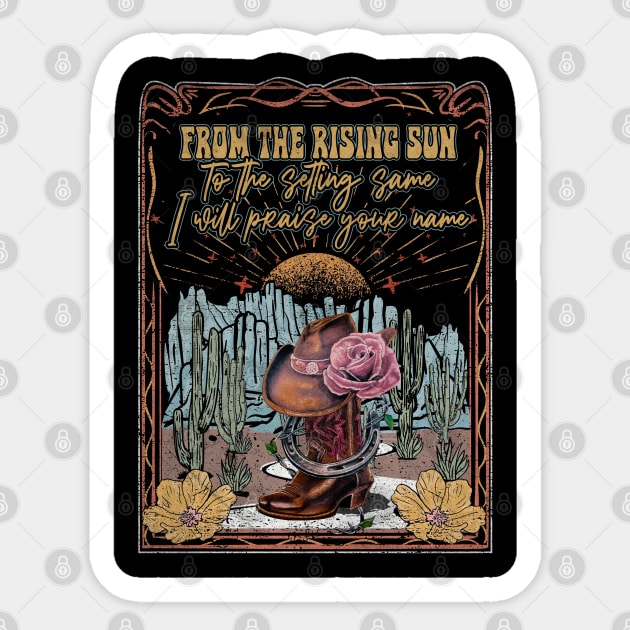 Graphic Vintage From The Rising Sun Gifts Idea Sticker by DesignDRart